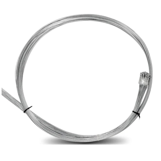 150PCS Baling Wire, 14 FT 14 Gauge Galvanized Steel Wire Bulk with Single Loop Easy to Bend&Use to Securing Compressed Items Or Bundling Cardboard Galvanized Baling Wire Work Seamlessly with Baler