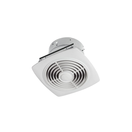 Broan-NuTone 505 Exhaust Fan, White Vertical Discharge Ceiling Ventilation Fan, 8.5 Sones, 200 CFM, 8"