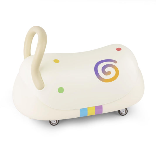 Toddler Balance Ride-On Toys, Kids Wiggle Car with Quiet PU Wheels & Anti-Tip Design for Age 1-3
