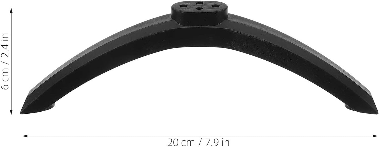 CONGARTENO 50 Inch Tv Stand Legs and Base with Screws for Televisions Plastic Desktop Tv Riser Feet Compatible