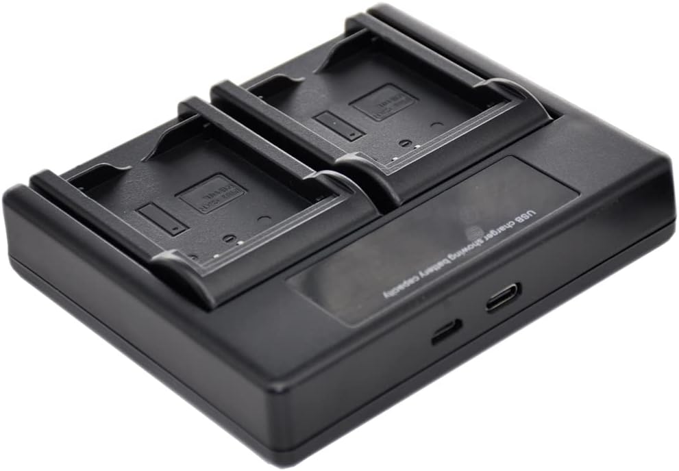 BTBAI DB-L80 uds2 Battery Charger USB Dual for Digital Camera Video Camcorder