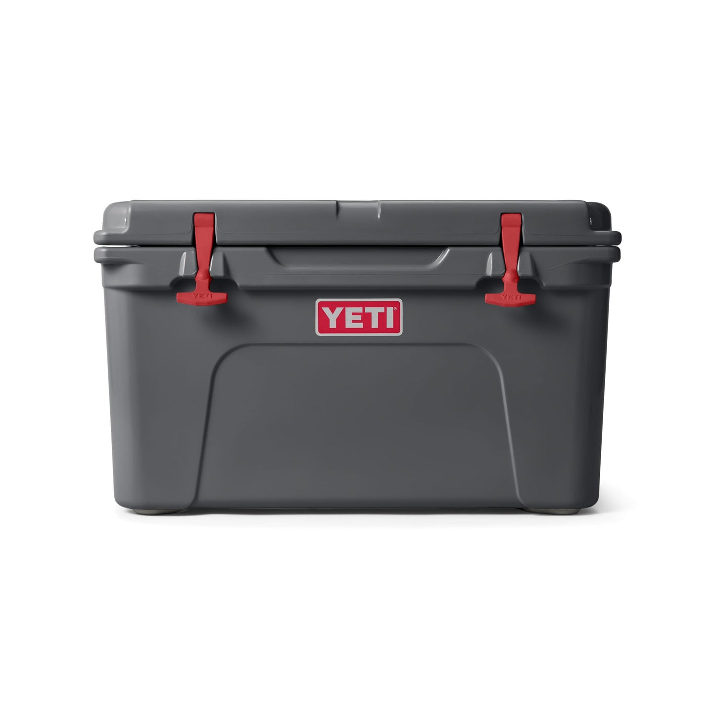 YETI Tundra 45 Cooler, Charcoal/Rescue Red