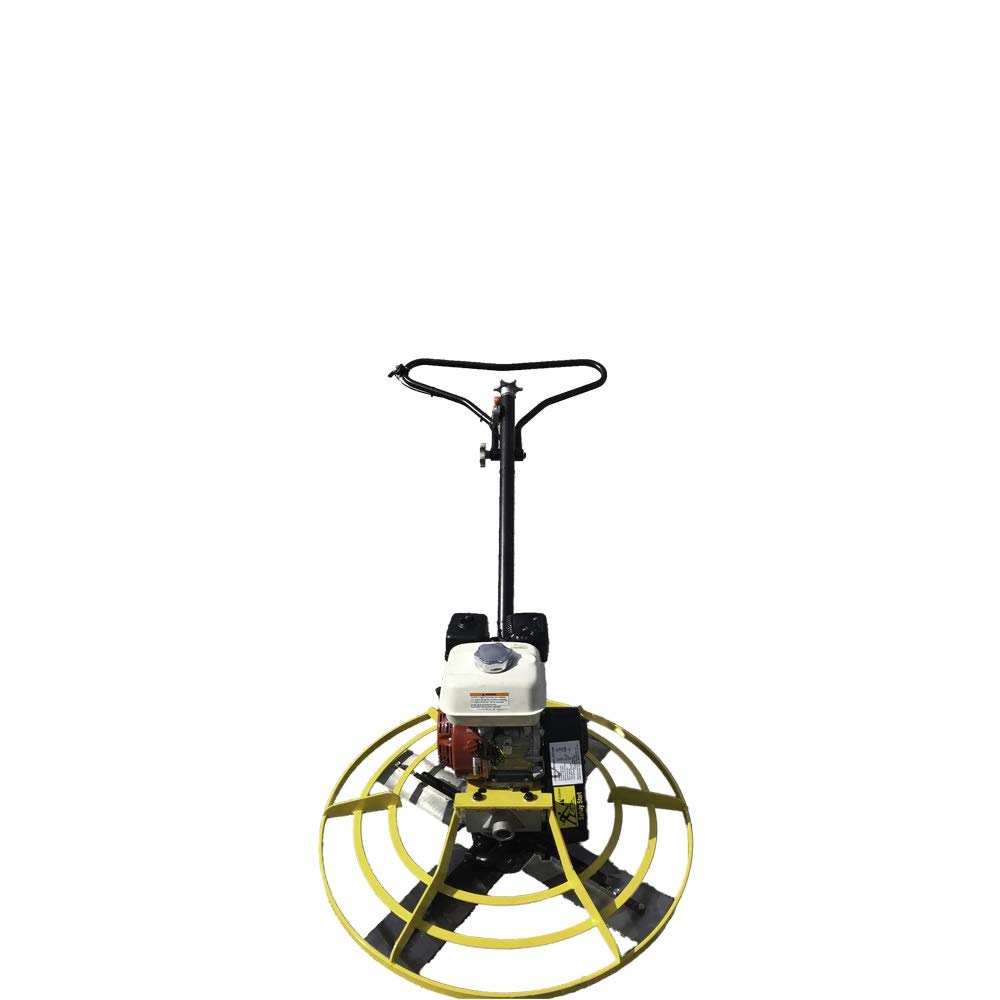CS100, 36" Power Trowel, concrete cement surface 4 blades, Kapa gasoline 6.5Hp, includes handle