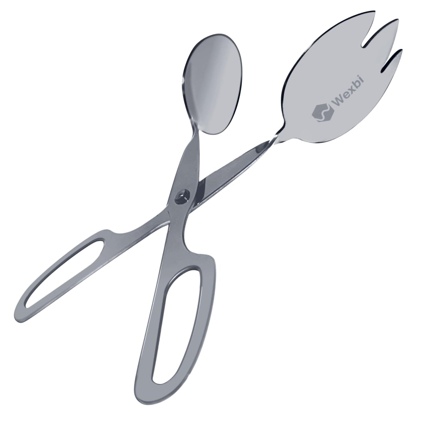 Salad Tongs 10-Inch – Heavy Duty Stainless Steel Serving Tongs for Salad, BBQ, Buffet, Kitchen & Party Use