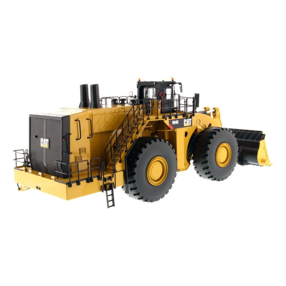 Diecast Masters 1:50 Scale Caterpillar 994K Wheel Loader - Rock Bucket Version in Yellow | Core Classics Series Cat Trucks & Construction Equipment Model 85505C