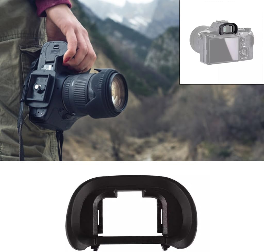 APGLSXY EP18 Silicone Eyecup Eyepiece for Cameras Protects Viewfinder from Dusts and Scratches