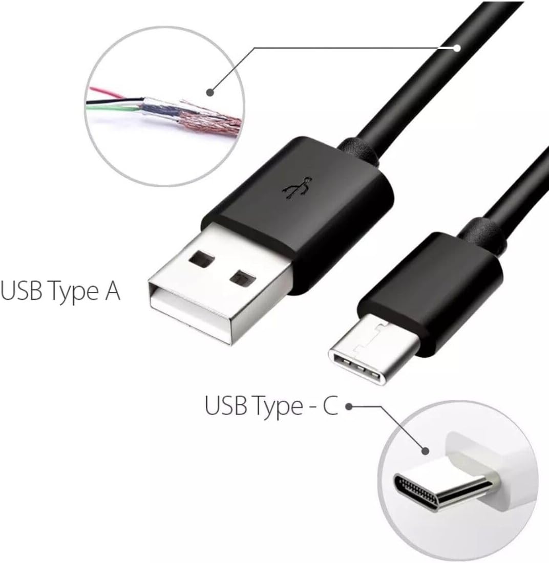 Generic AMZ-TBL-003 Marg USB to DC Charging Cable PC Laptop Charger Power Cord for Table Lamp