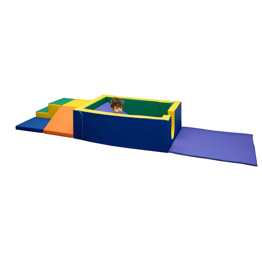Children's Factory Adventure Center, Primary, CF805-305, Toddler Climber, Baby Play Yard, Kids Indoor Play Equipment for Nursery, Preschool or Daycare