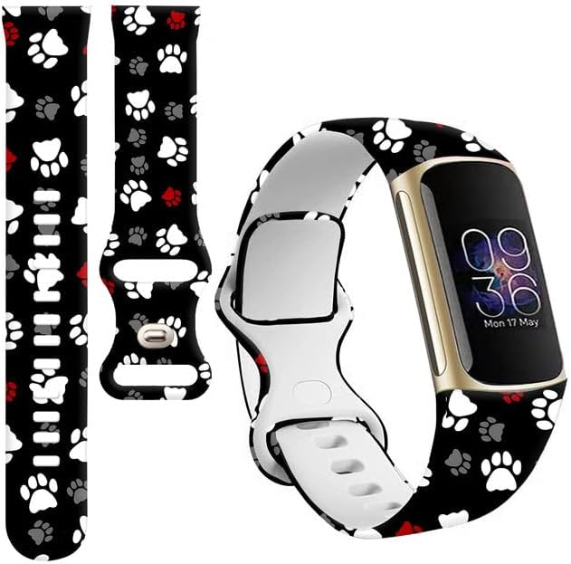 Sport Bands Compatible with Charge 6 /Charge 5 for Women Men,Soft Waterproof Replacement Straps Wristbands for Charge Advanced Fitness Tracker