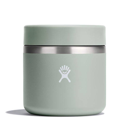 Hydro Flask Food Jar – Insulated Stainless Steel, Snack Travel Container for Hot Food, Lunch, & Soup 20 Oz Agave Green