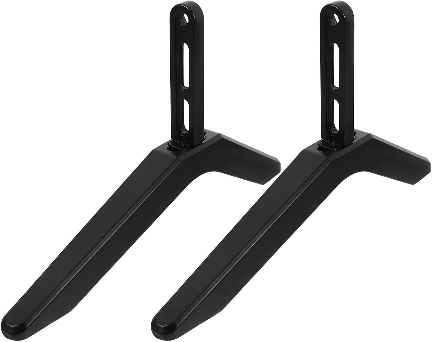 COOLHIYA Universal Tv Stand Mount with Tabletop Base Adjustable Height Tv Bracket for Living Room