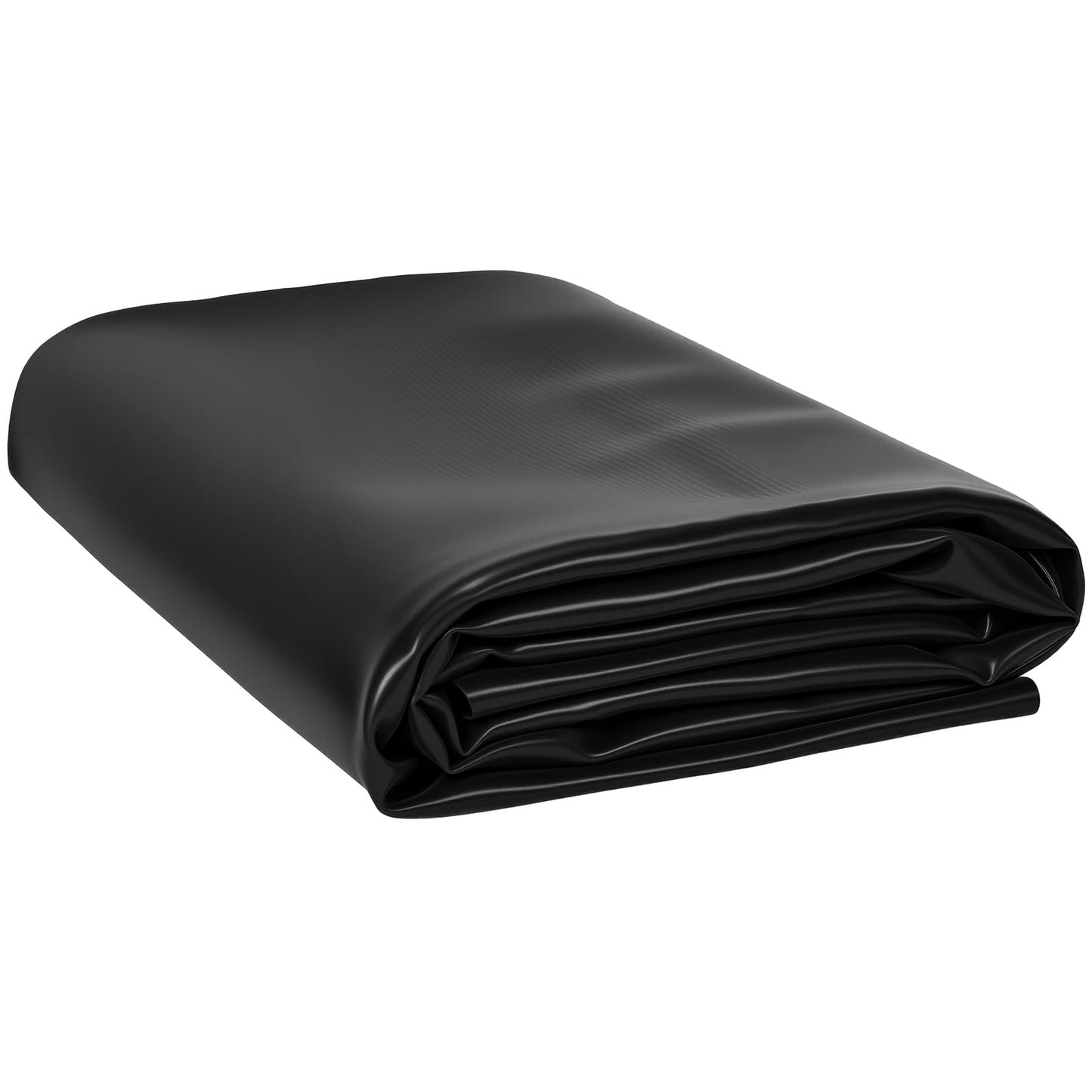 POPOSOAP Pond Liner, Mil Fish Pond EPDM Liner, U-V Resistant Preformed Garden Pond Liners for Outdoor Ponds, Koi Ponds, Garden Fountain, Waterfalls 13 x 13 FT 45Mil