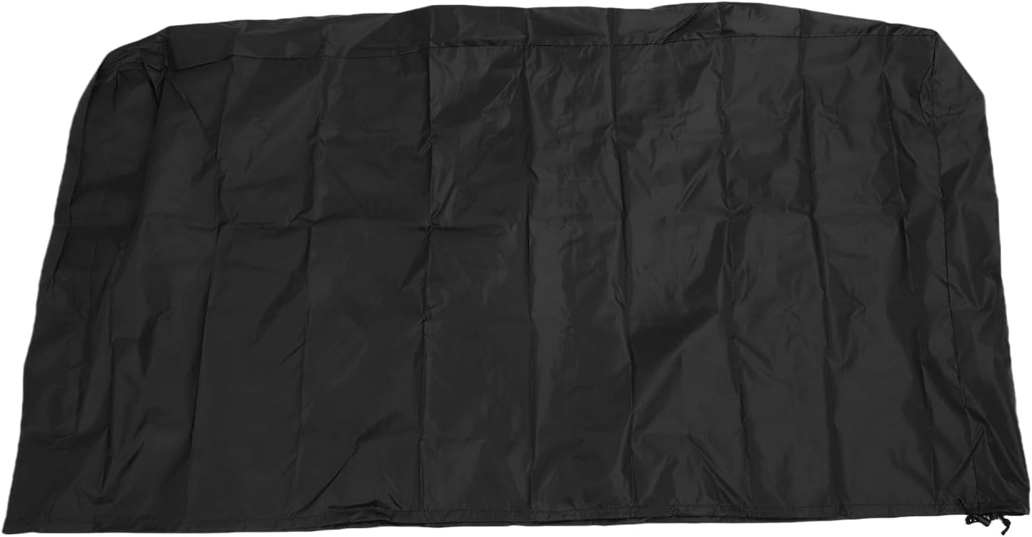 210D Outdoor TV Stand Cover, Rainproof Dust Proof, Oxford Cloth, Size S - Secure Fit with Elastic Band, Year Round
