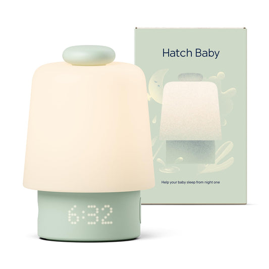 Hatch Baby Sound Machine, Night Light (Mint) | Sleep Support | Registry Essential, Routine Builder, Time-to-Rise Alarm Clock, White Noise, Nursery Stories, Toddler Kids (Wi-Fi)