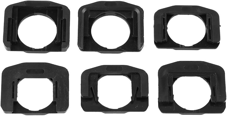 1.51X 6 Camera Viewfinder, Fixed Focus Viewfinder Eyepiece Magnifier Eyecup with Magnifier Mount Bases for DSLR Camera