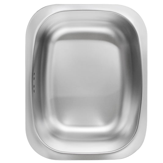 WANANG Stainless Steel Dishpan 9.9L/ Large Washing-up Bowl 9.9L, Multipurpose Kitchen Sink Bowl, Dish Tub, Vegetable Washing Basin (15.35L x 11.8W x 4.72H inches)