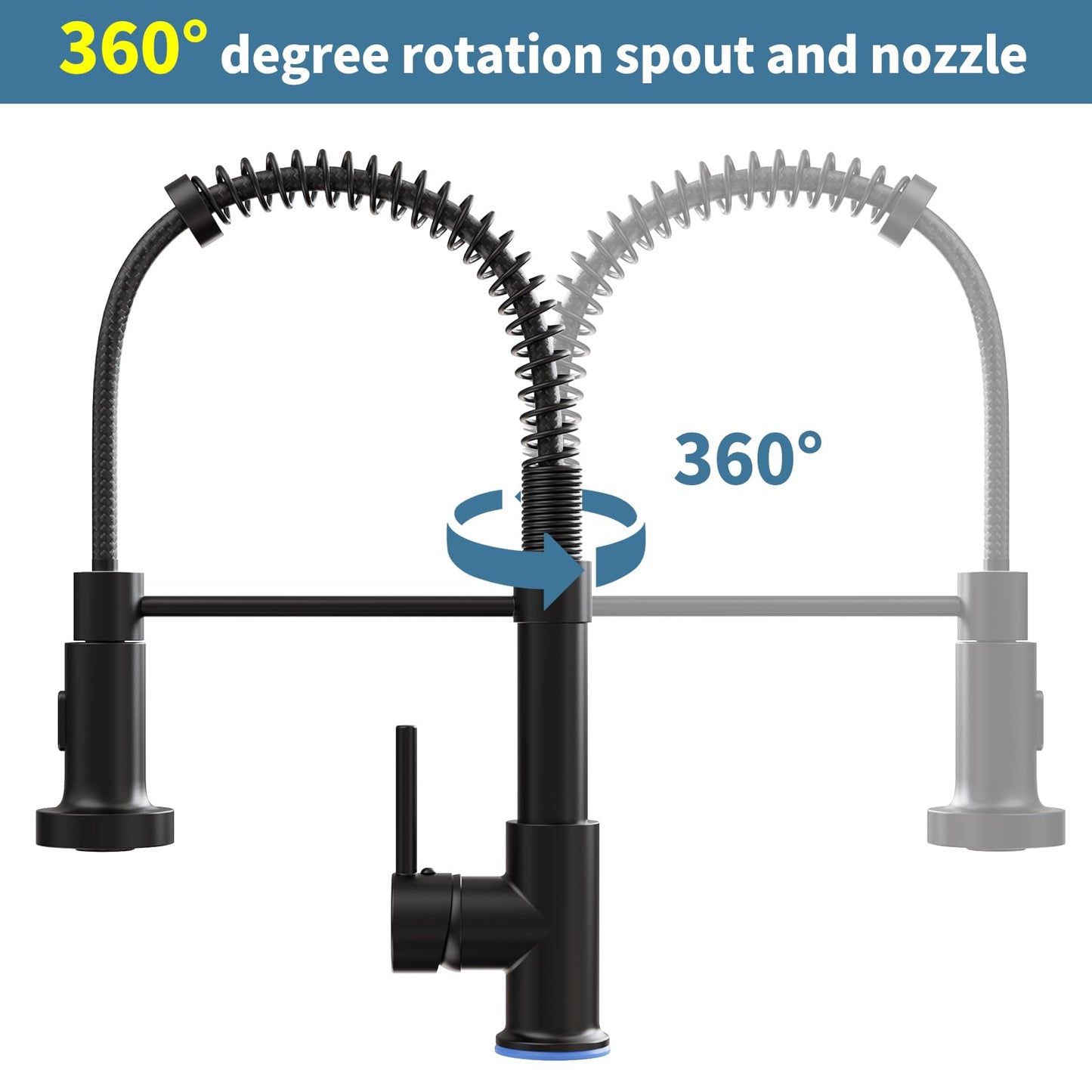 30 x 18 inch Kitchen Sink, Single Bowl Stainless Steel Sink Multifunctional Drop In Sink with Pull-Down Faucet and Multiple Accessories (30 * 18 inch)