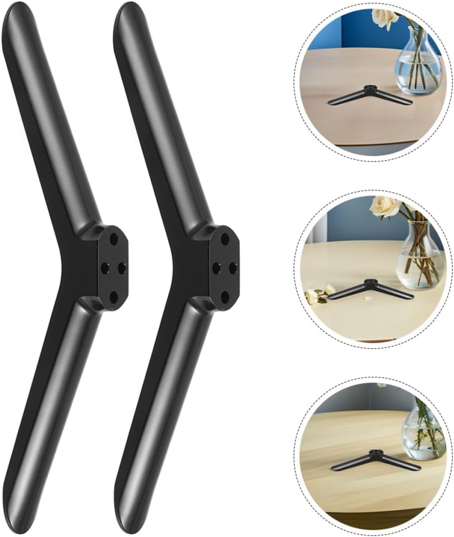 BESPORTBLE 40-inch 2 Universal Tv Base Stand Legs for Flat Screen, Pairs Television Pedestal Feet with Screws