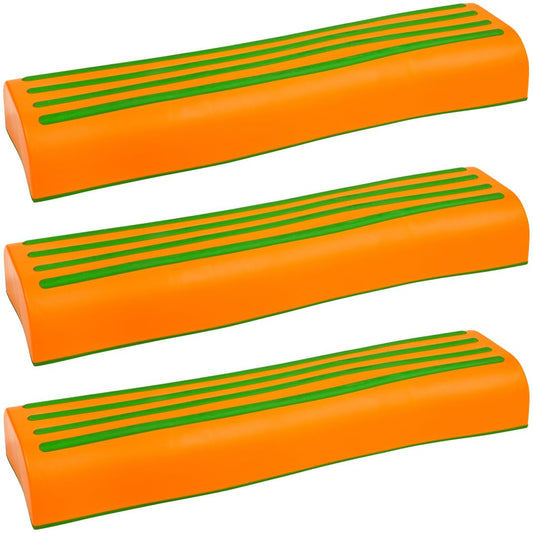 edxeducation Step-a-Trail | Logs | Set of 3 Balance Logs | Ages 18m+ | Obstacle Course for Kids | Indoor and Outdoor Toys for Toddlers | Build Gross Motor Skills