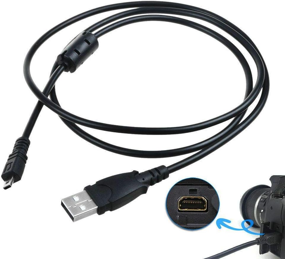 3ft DSLR-A900 A900 USB PC Data Sync Cable Cord for Sony Camera Alpha K DSLR Kit