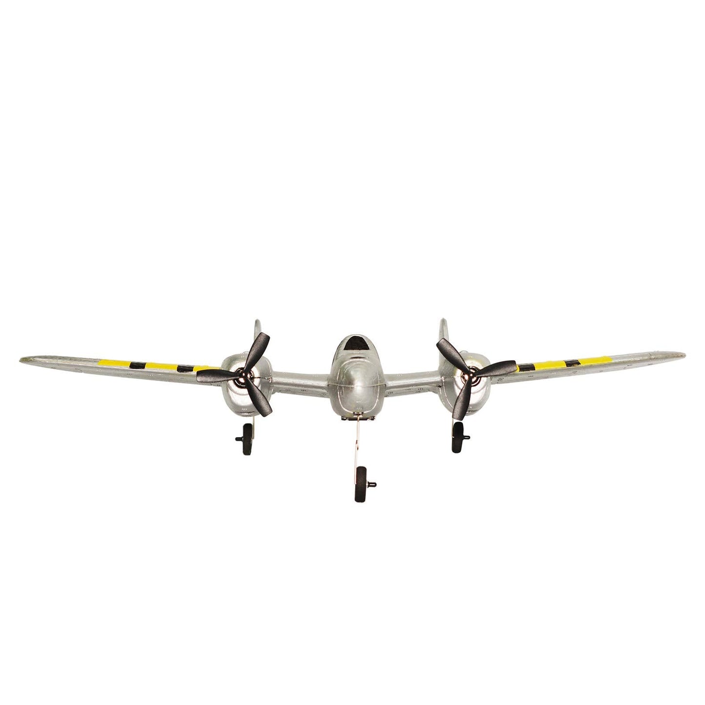 PLRB TOYS RC Plane Remote Control Airplane RTF 2.4GHz 2CH Radio Control P38 Lighting Aircraft for Beginner