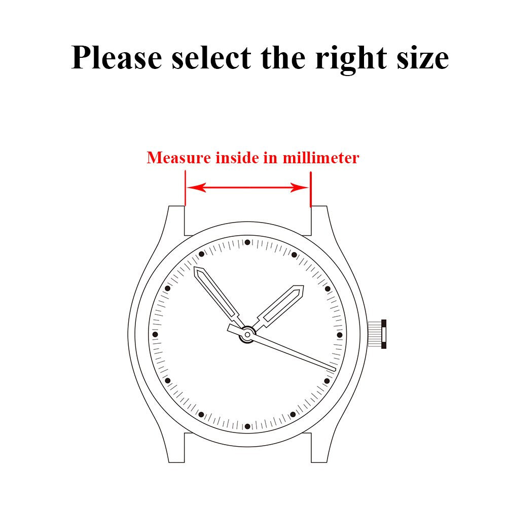 Berfine 18mm Leather Watch Band for Men Women, Vintage Handmade Quick Release Watch Strap Replacement, Thick Single layer, Black