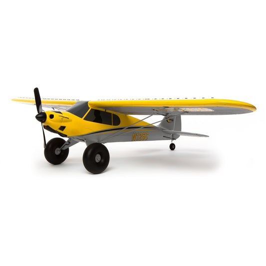 HobbyZone RC Airplane Carbon Cub S 2 1.3m BNF Basic (Transmitter, Battery and Charger not Included) with Safe, HBZ32500, Yellow