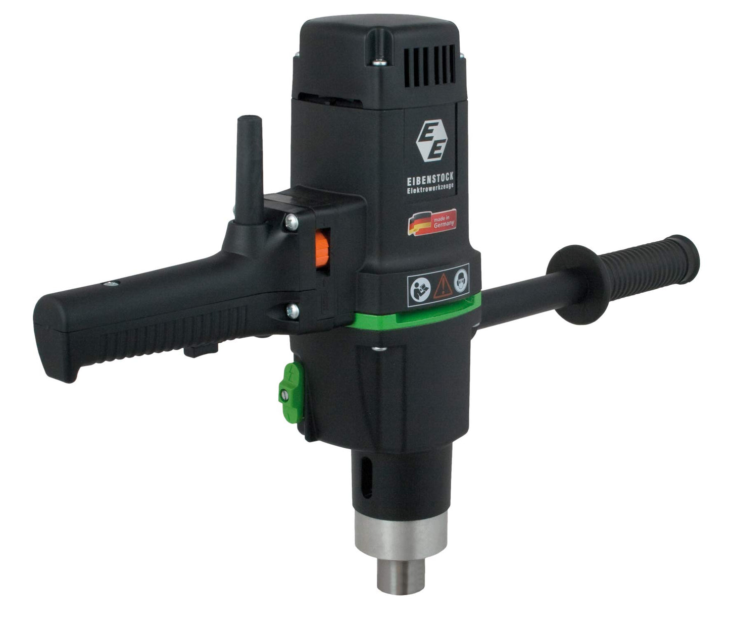CS Unitec | EHB 32/2.2 R/RL | Reversible Hand-Held Drilling Machine/Drive Motor for Metal Surfaces. 16.3 Amp, 110V, 2 Speeds 60-140 & 200-470 RPM - Made in Germany