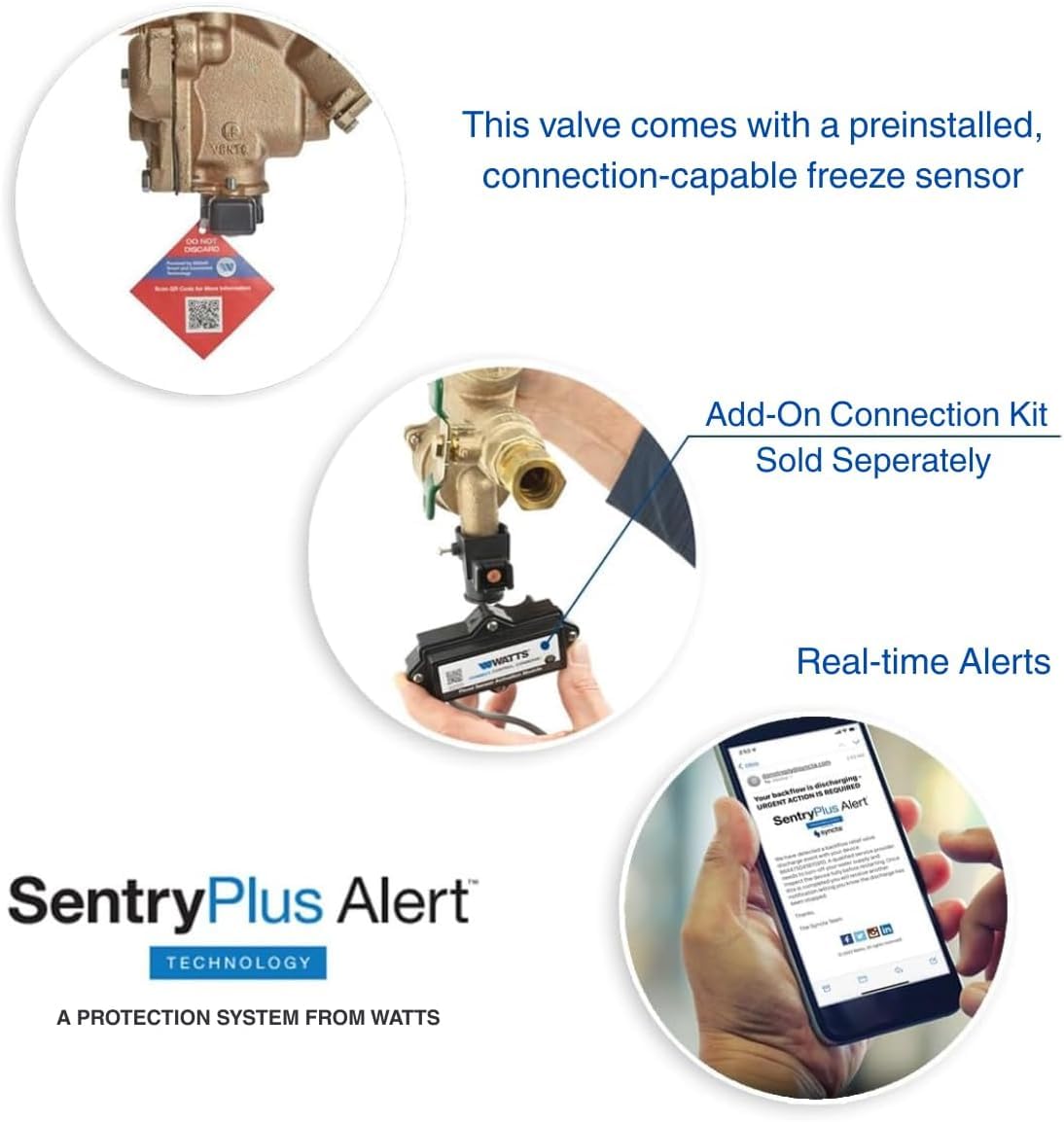 Febco 765 Series 1" Bronze Pressure Vacuum Breaker Backflow Preventer, Quarter Turn Shutoff, NPT Connections, Freeze Sensor with SentryPlus Alert Technology, Industrial Plants, Irrigation System