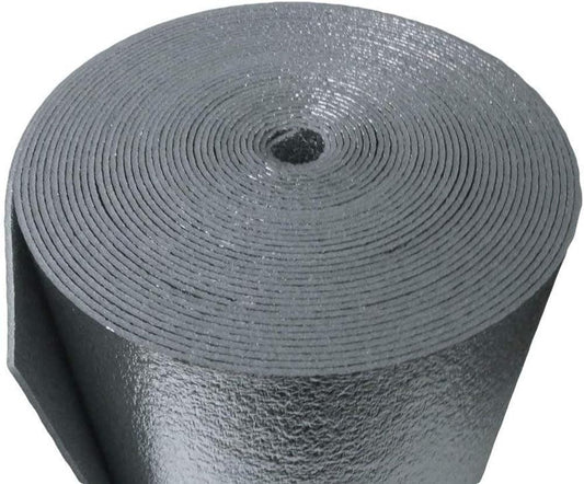 US Energy Products 3mm AD3 Reflective Insulation Roll, Foam Core Radiant Barrier, Thermal Shield - Double Sided Engineered Foil (Waterproof / Weatherproof / Fire Code Rated) (72 inch x 25 Foot)
