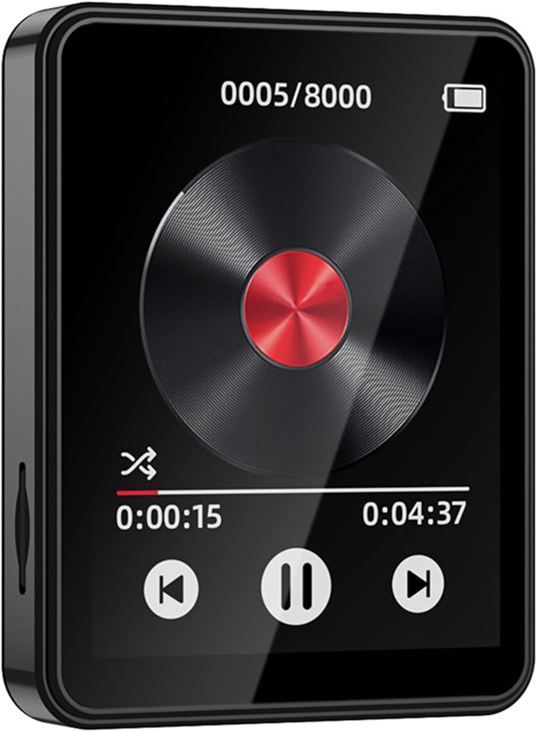 Docooler MP3 MP4 2.4 Inch MP3 Player with Speaker Full Touch Screen BT with Built in Speaker and TF Card Expansion
