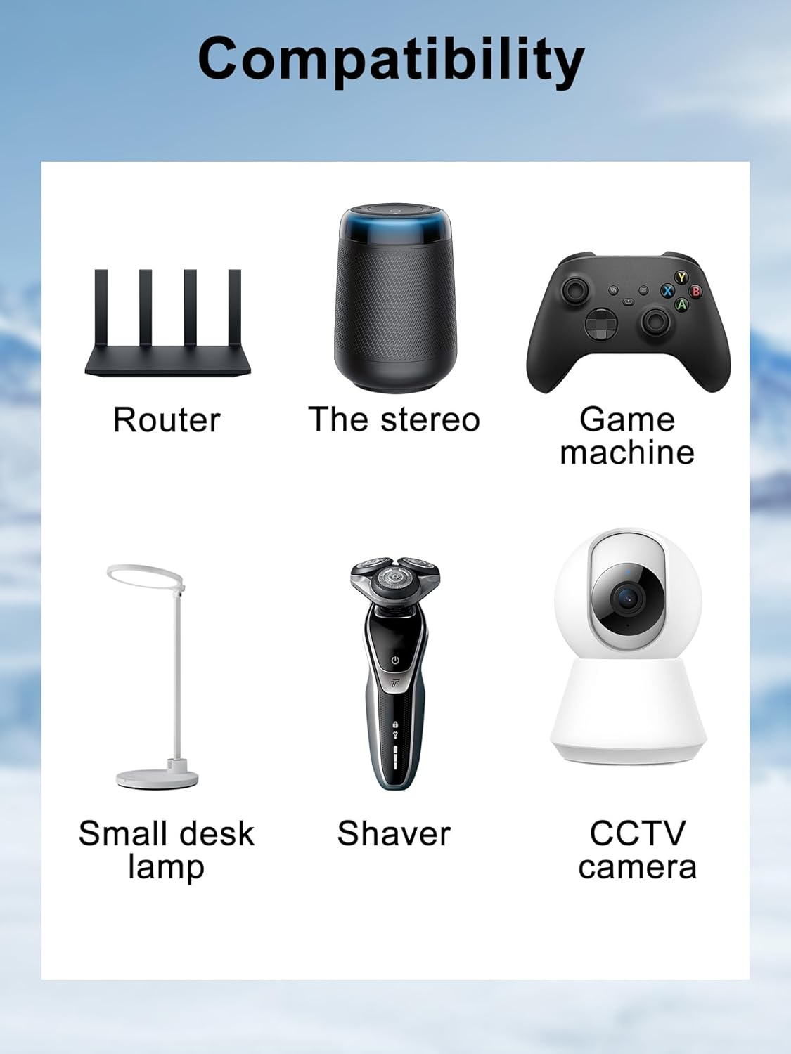 XWNV 7550 Compatible Replacement AC Adapter Charger Compatible with Netgear Westell AT&T DSL Modem Router Power Cord