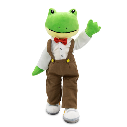 Plushible Soft Baby Doll, 18 Inch Frog - Plush Rag Doll with 2 Clothing Sets, My First Plush Toy for Girls, Boys & Infants, Soft Baby Stuffed Toy, Adorable Companion for 1 Year Old & Up
