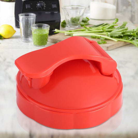 Blender Flip Top to go Lid Replacement Parts, Compatible with 600W 900W Juicer Bottle Series Blenders[ red],