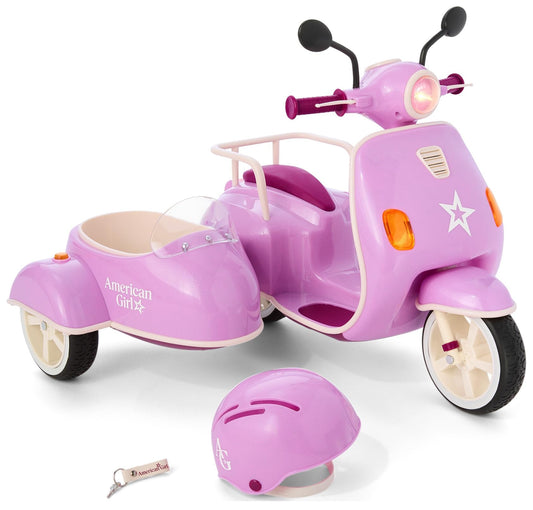 American Girl Hit the Road Scooter & Sidecar for 18-inch Dolls (Dolls Sold Separately)