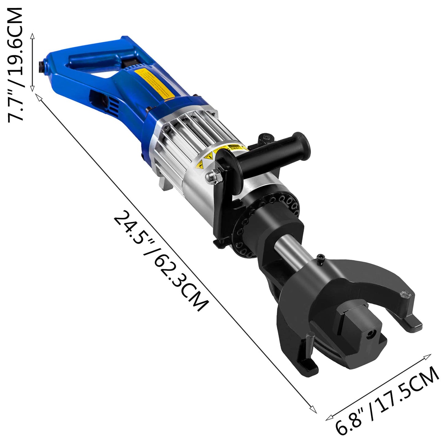VEVOR Electric Hydraulic Rebar Bender, 1.2KW 0.9inch 22mm Hand Held Rebar Bender 110V Portable Electric Rebar Bender, within 5s