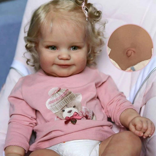 Anano Realistic Reborn Baby Dolls Girls - 20 Inch Real Life Silicone Full Body, Lifelike Newborn Baby Dolls That Look Real Toddler Girls, Anatomically Correct Babies with Accessories, Set for Age 3+
