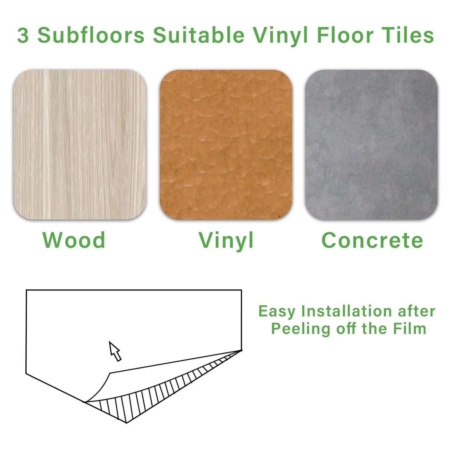 54 Sq. Ft Floor Tiles Peel and Stick Vinyl Floor 36 x 6 inch Luxury Self Adhesive Waterproof Flooring Planks DIY for Kitchen, Living Room, Shops, RV, Wood Look Plank, 36-Pack, Light Brown
