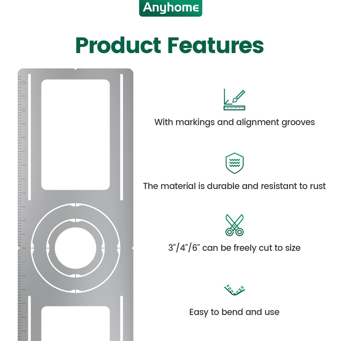24 Pack New Construction Mounting Plate Round Hole 3" 4" 6" Galvanized Flat Steel Rough-in Fixture Wafer Light Bracket Led Recessed with Screw Accessories