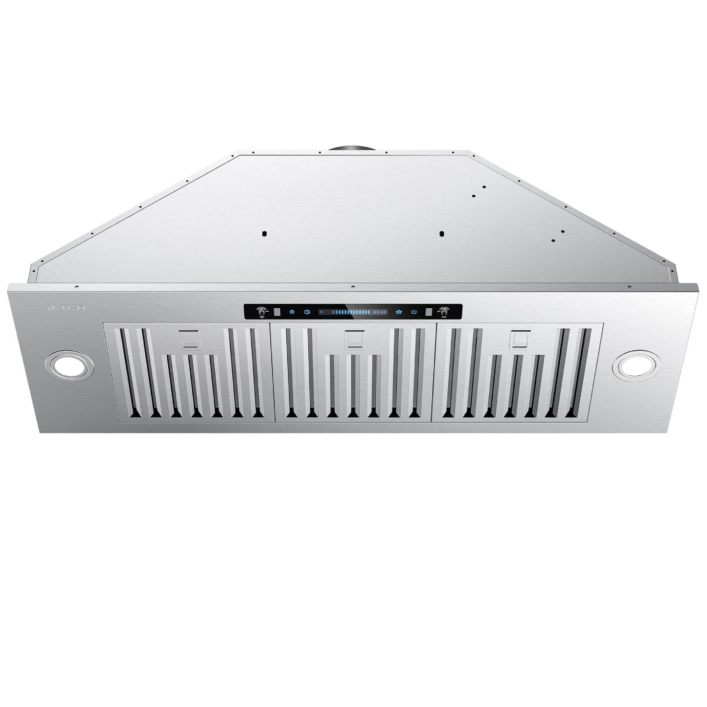 IKTCH 36 inch Range Hood Insert 900 CFM, Ducted/Ductless Convertible Stainless Steel Kitchen Vent Hood, with Gesture Sensing, Touch & Remote Control