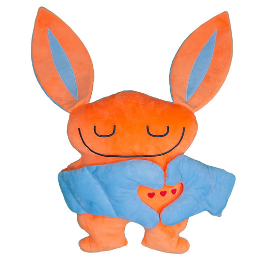 Bumpas Weighted Plush Toy – Machine Washable Calming Stuffed Animal for Kids – Arms and Body are Weighted to Give a Realistic Hug – Soft Companion for Playtime, Naptime & Travel (Zeek)