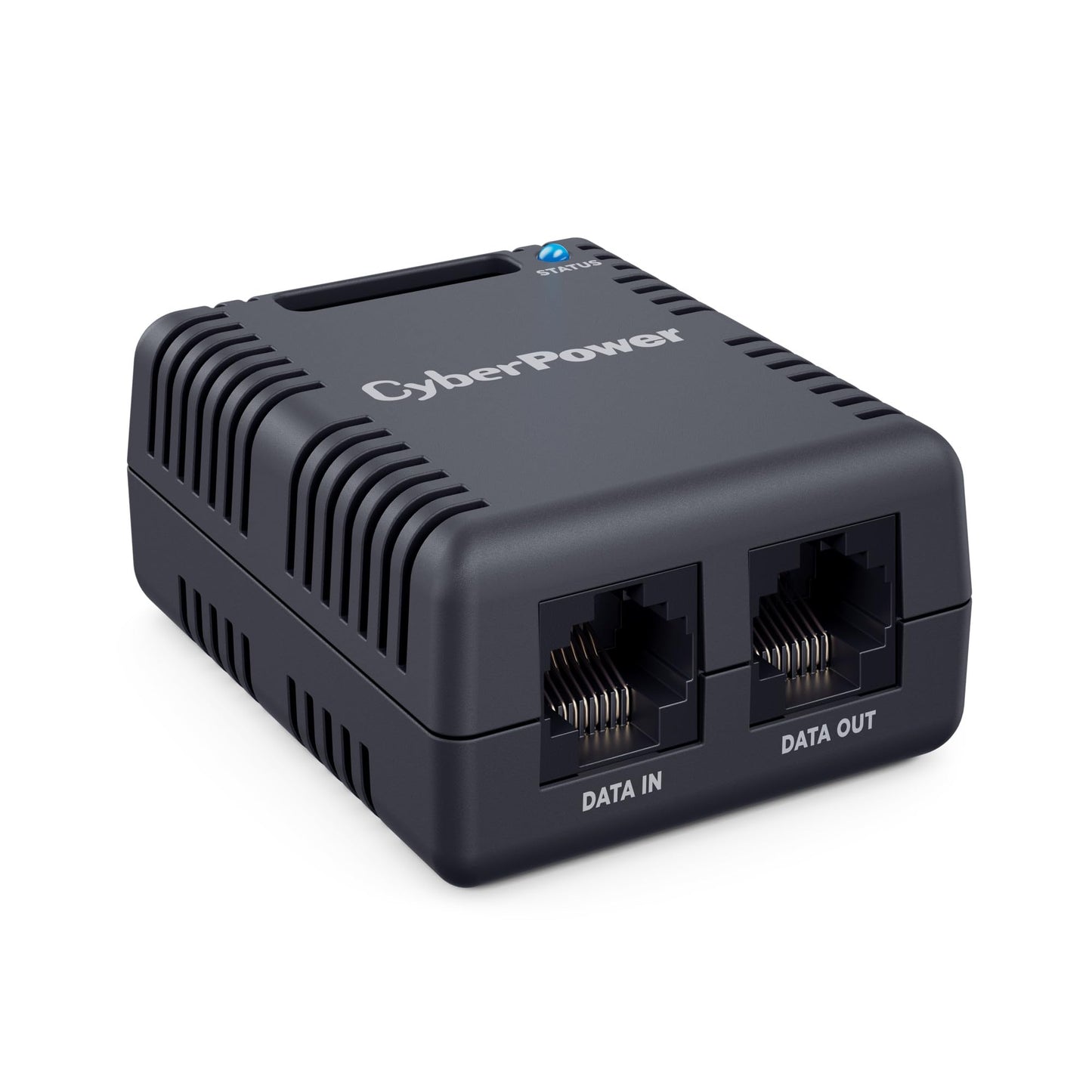CyberPower SNEV001 Environmental Sensor, Monitors Temperature & Humidity, 12V RJ45 Ethernet Ports, 10ft Cable, Compatible with RMCARD205/305, Black