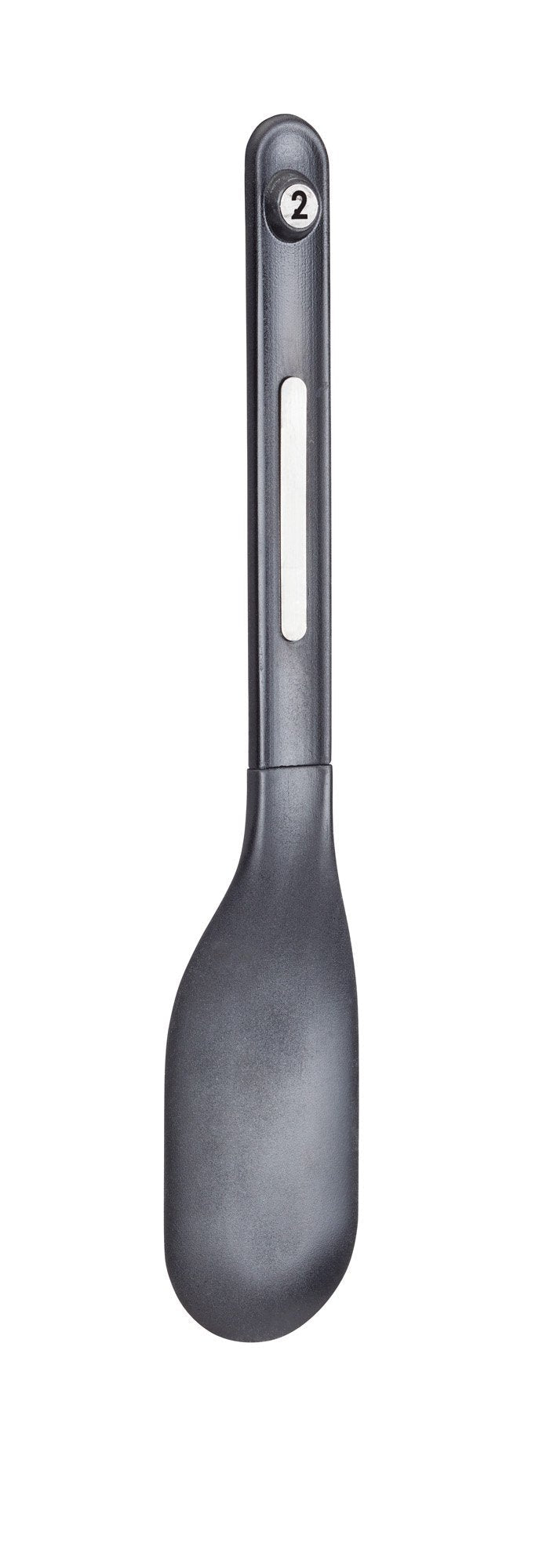 KitchenCraft MasterClass Smart Space Nesting Magnetic Kitchen Utensil Set, Silicone, Black, 9 x 9 x 30 cm, Pack of 5
