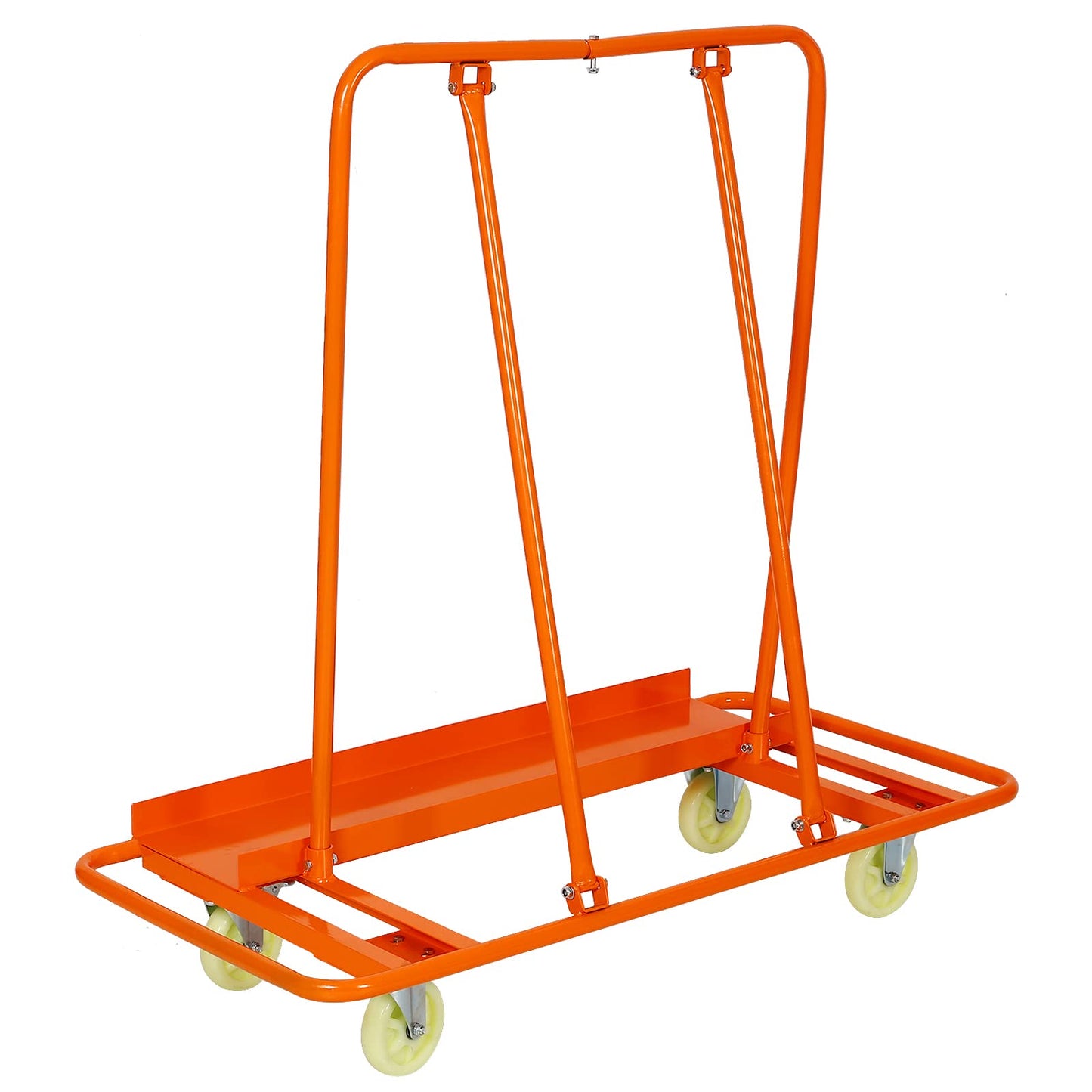 Drywall Cart, Drywall Dolly with 4 Swivel Wheels, 1800lbs Drywall Sheet Cart Use for Handling Wall Panel, Sheetrock, Wood Panel, for Garage, Home, Warehouse