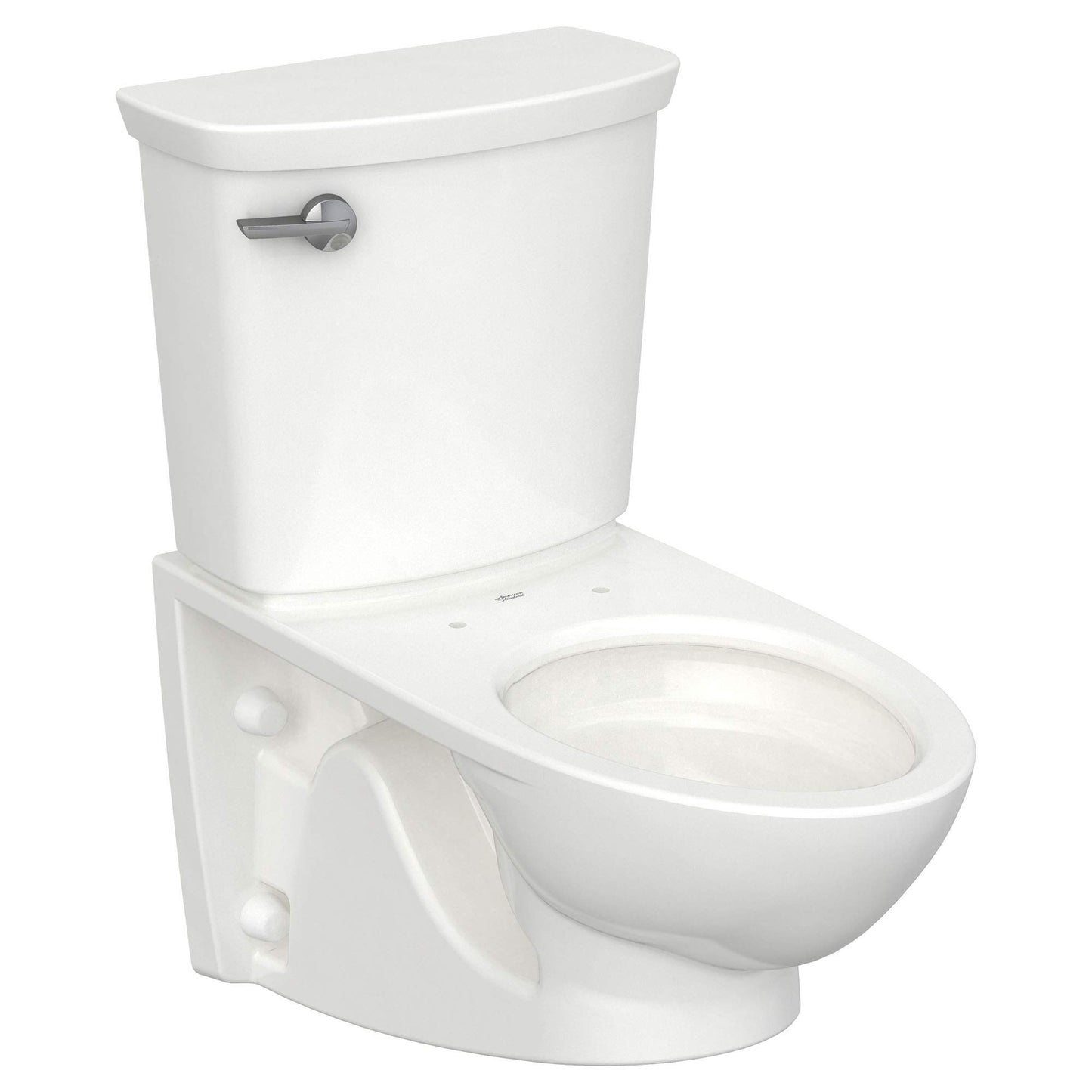American Standard 2882107.020 Glenwall VorMax Wall-Hung Elongated Toilet with Left Hand Trip Lever, 1.28 gpf, White