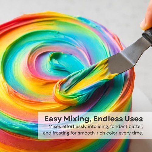 Chefmaster Sky Blue Liqua-Gel® Food Coloring - Vibrant Professional-Grade Dye for Icing & Fondant | 10.5 oz