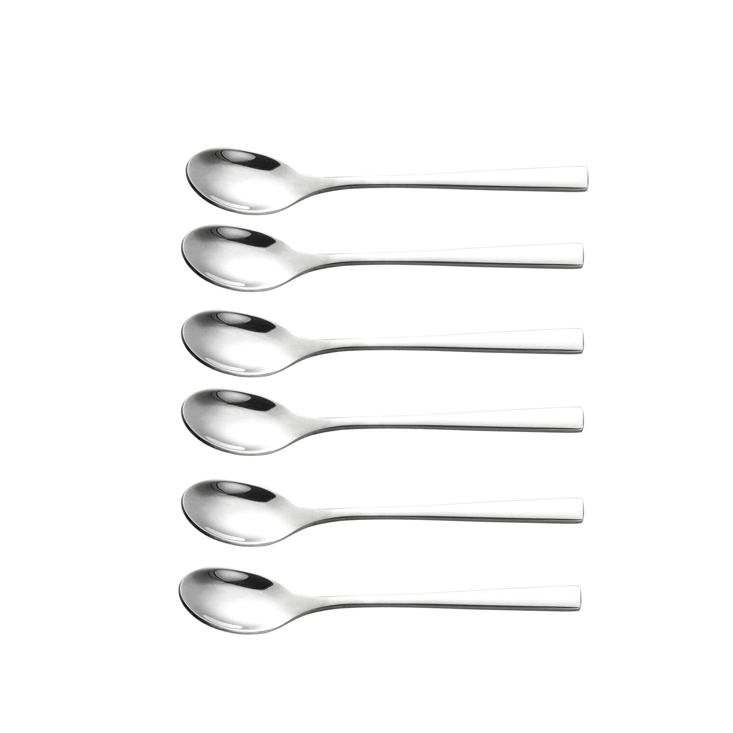 IMEEA 4.5 Inch Small Espresso Spoons SUS304 Stainless Steel Demitasse Spoons, Set of 6