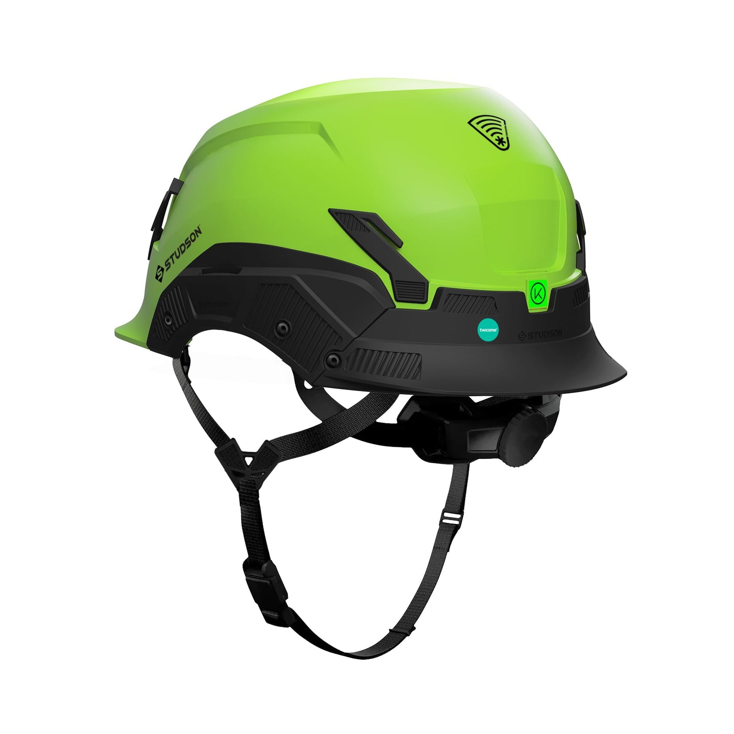 STUDSON SHK-1 Non-Vented Safety Helmet - Type 2 Class E (Green, L/XL 58-63cm)