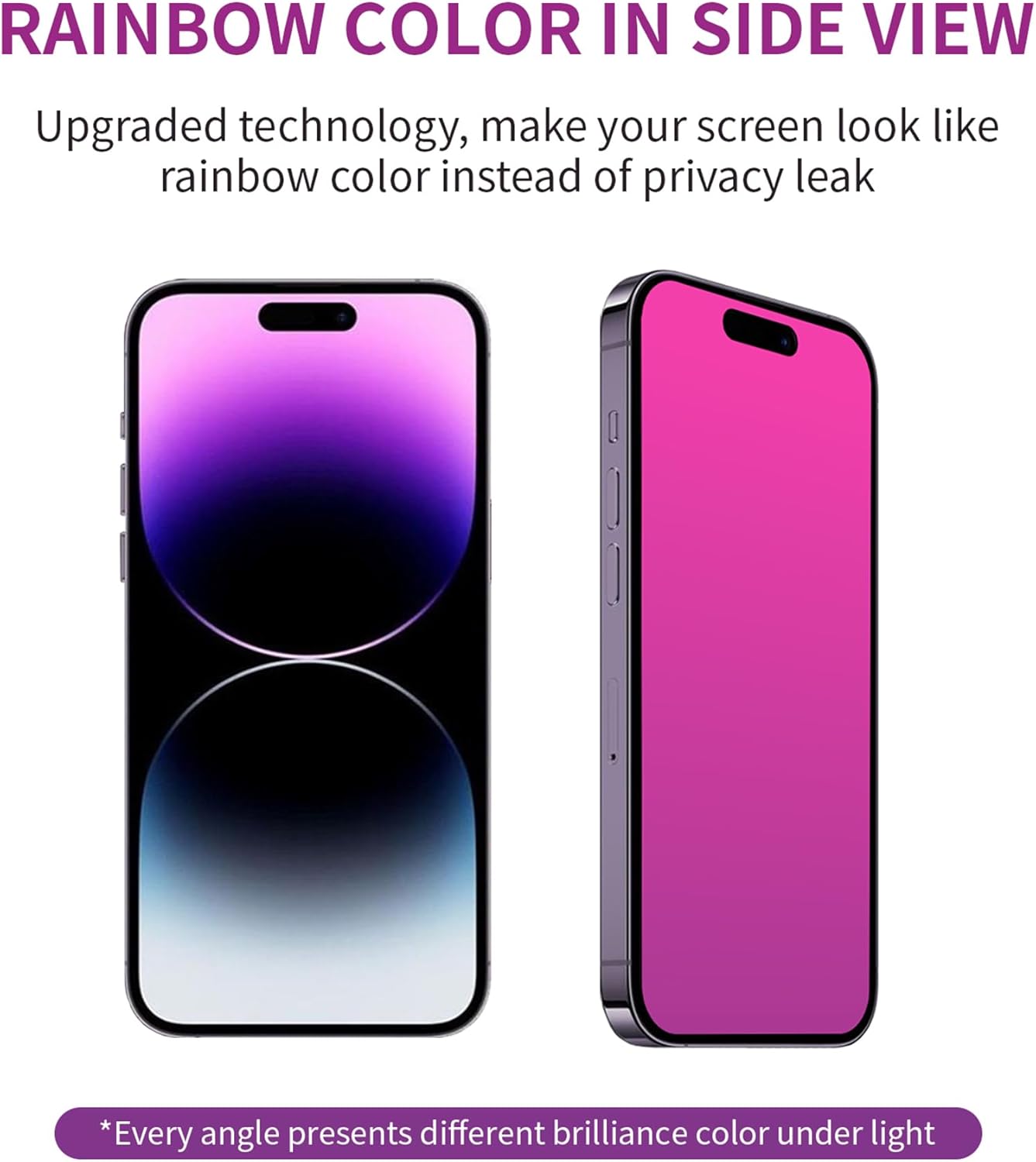 [2 Pack] 9H [6.5inch] Privacy Screen Protector for iPhone Air Tempered Glass Gradient Anti Spy Private Film Accessories