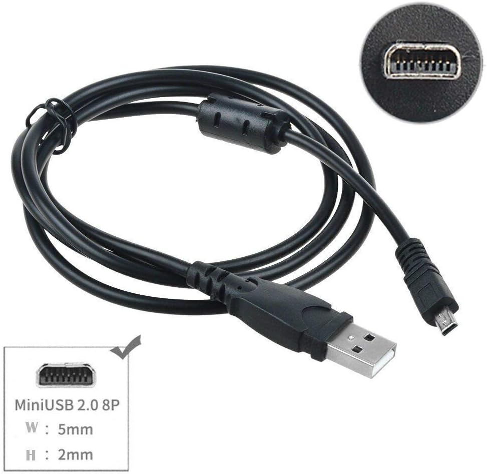 KONKIN BOO D7100 D3300 USB PC Computer Data Sync Cable Cord Lead for Nikon Df DSLR Camera
